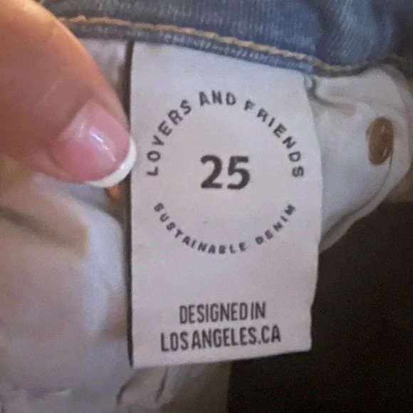 Lovers and friends Ricky low rise‎ skinny jeans size 25 - Picture 5 of 5